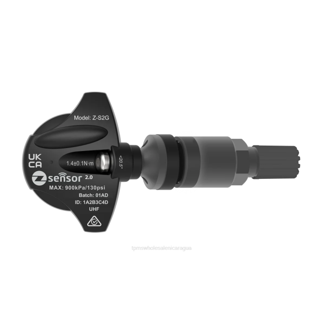 Sistema De Control De Presión De Neumáticos - Holden oe sensor tpms de repuesto - oe p/n 95712232, 13598773 frecuencia 433mhz 00F653 vástago de válvula de metal - gris oscuro